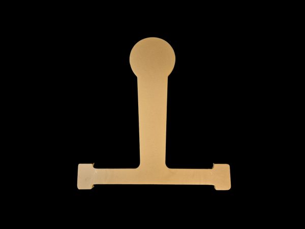 Cible métallique réactive popper plaquette – dia 150 VPAM5 de chez CCM Balistique en acier